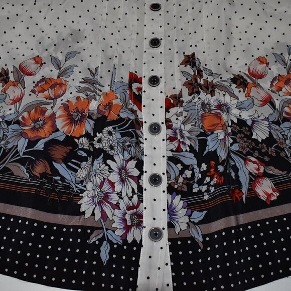 Anthropologie Maeve Capitola Silk Cami Floral Print Tank Top Size 6 - Picture 7 of 14